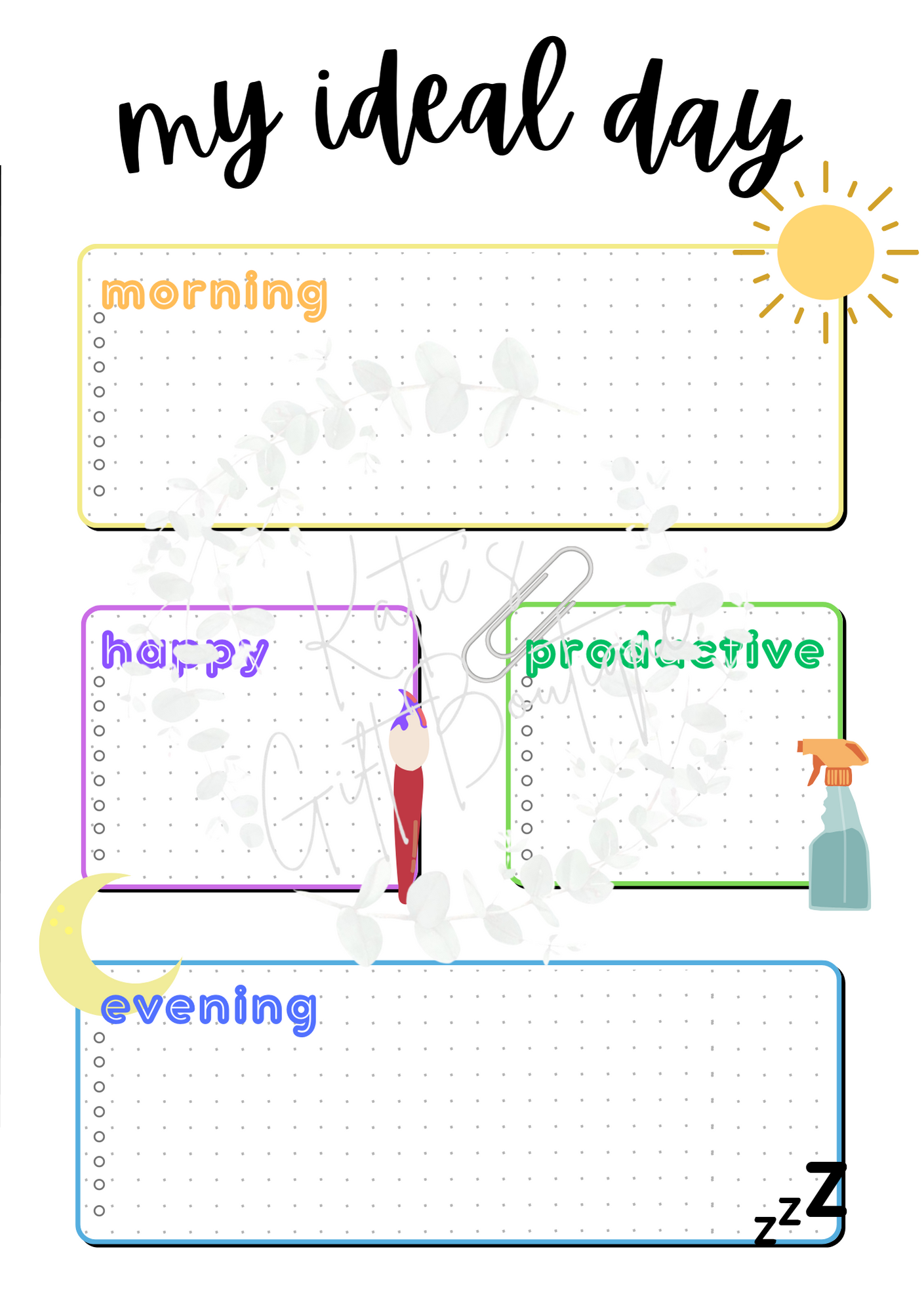 June Spread - Aesthetic