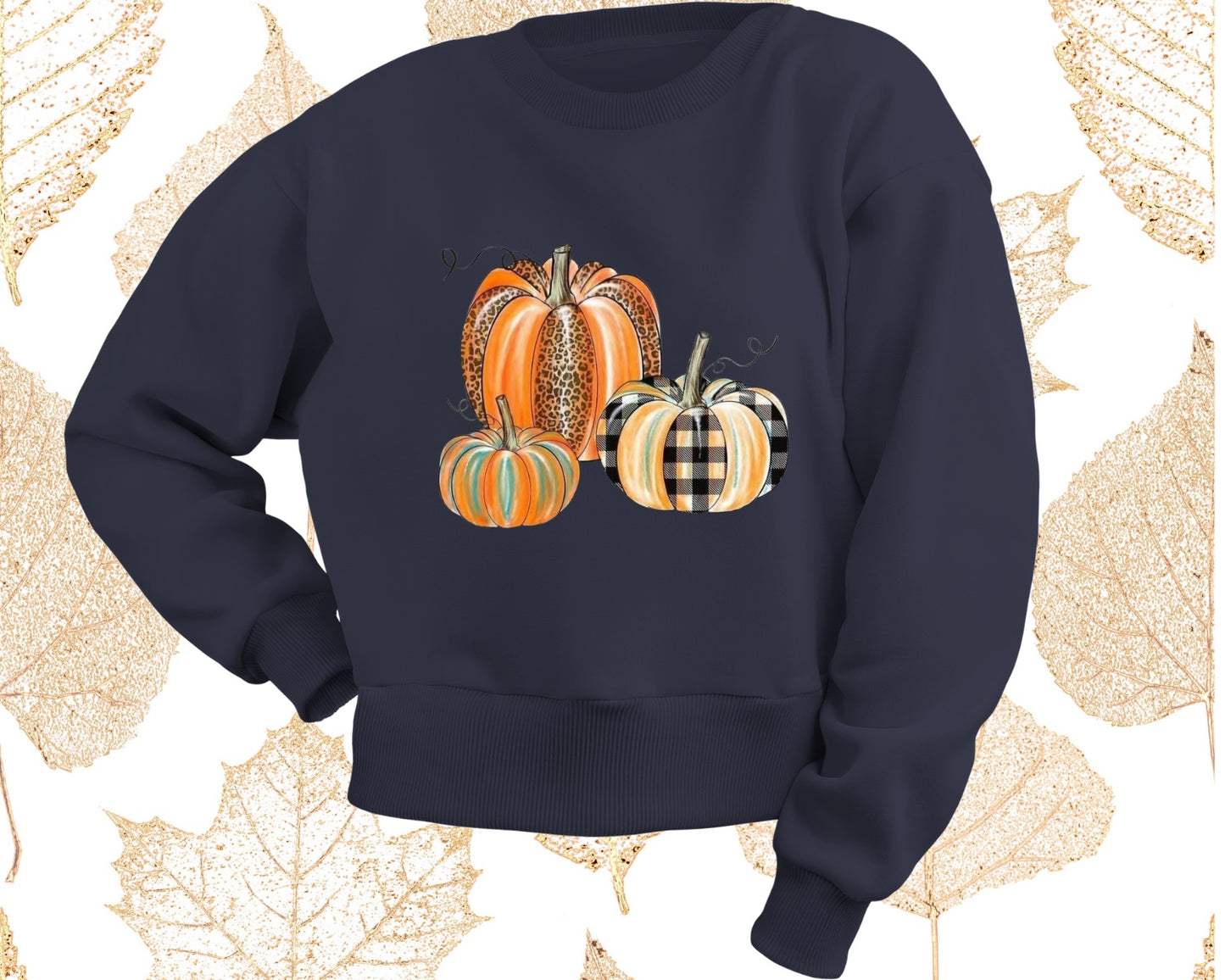 Fall - Pumpkins - TShirt or Crewneck Sweatshirt