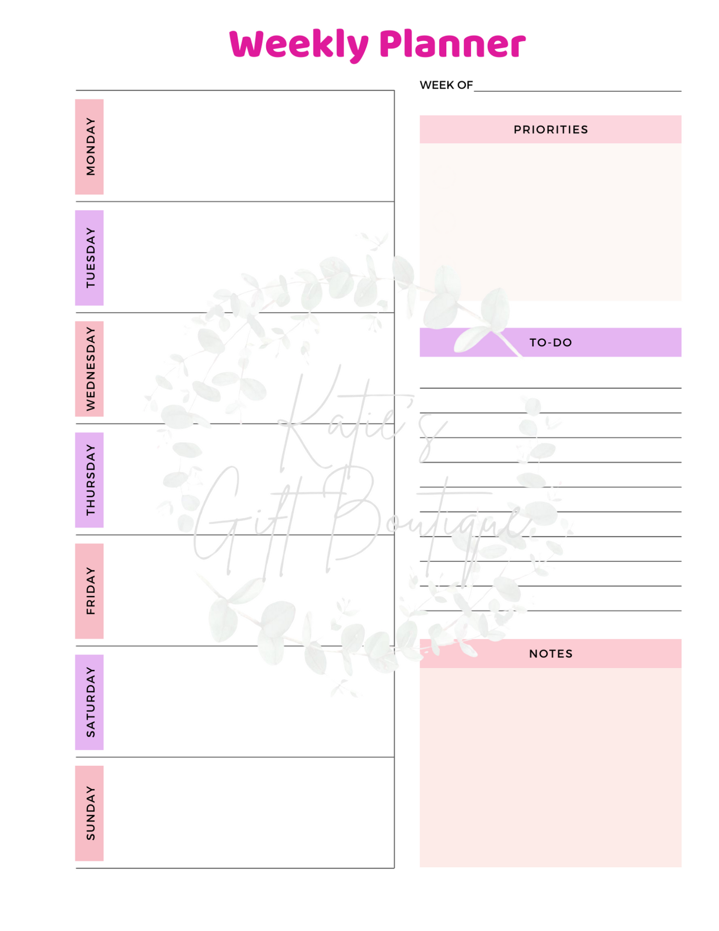 Self Love Workbook - Self Care Binder
