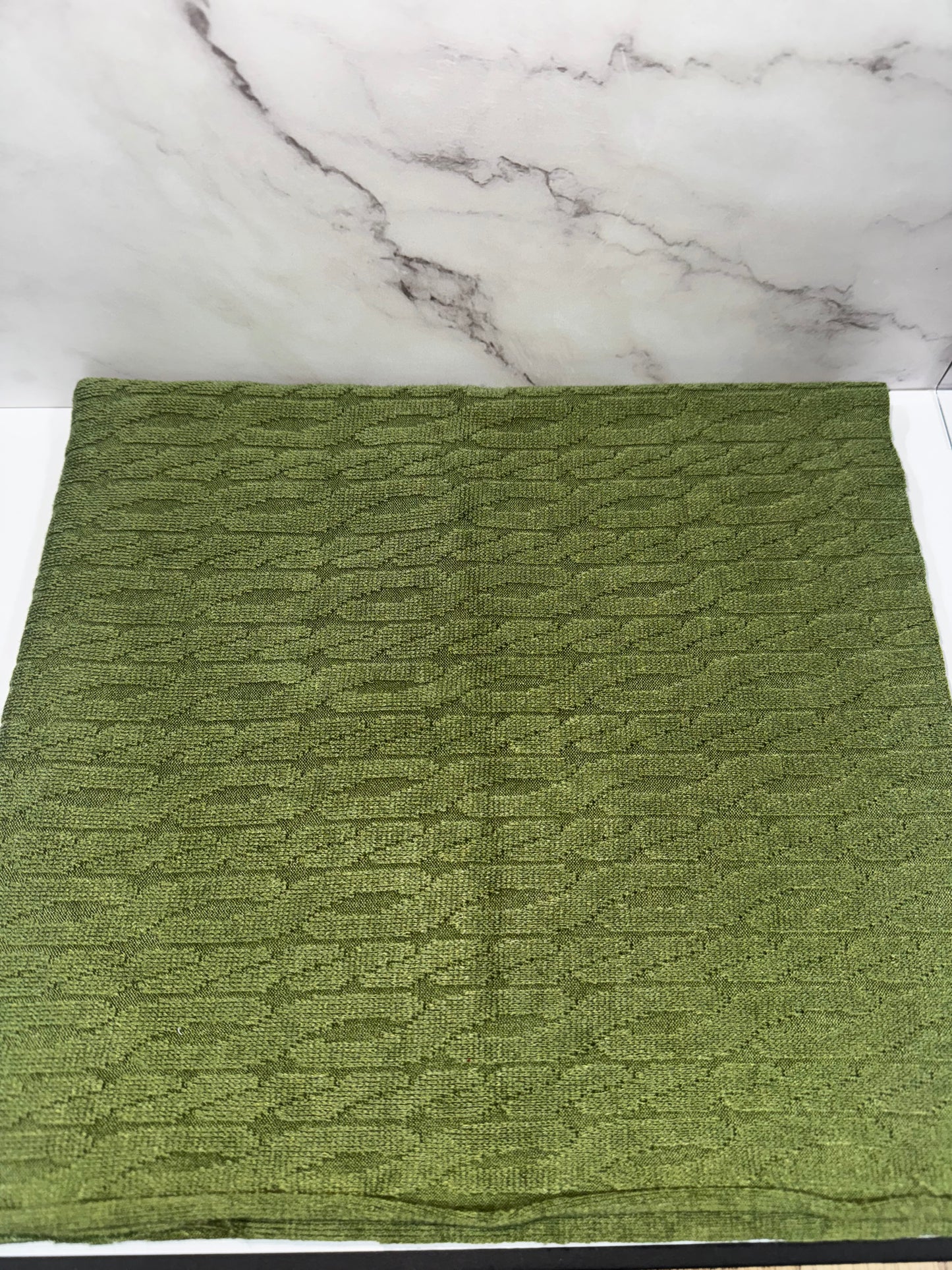 Sweater Texture - Green - Scrunchie/Headband