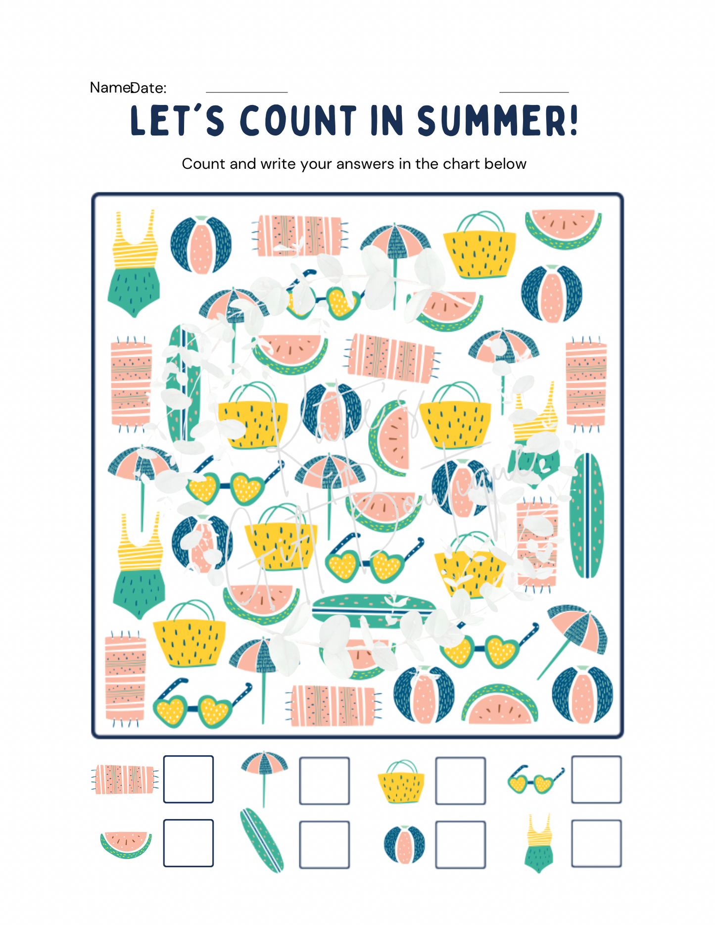 Summer Planner for Kids