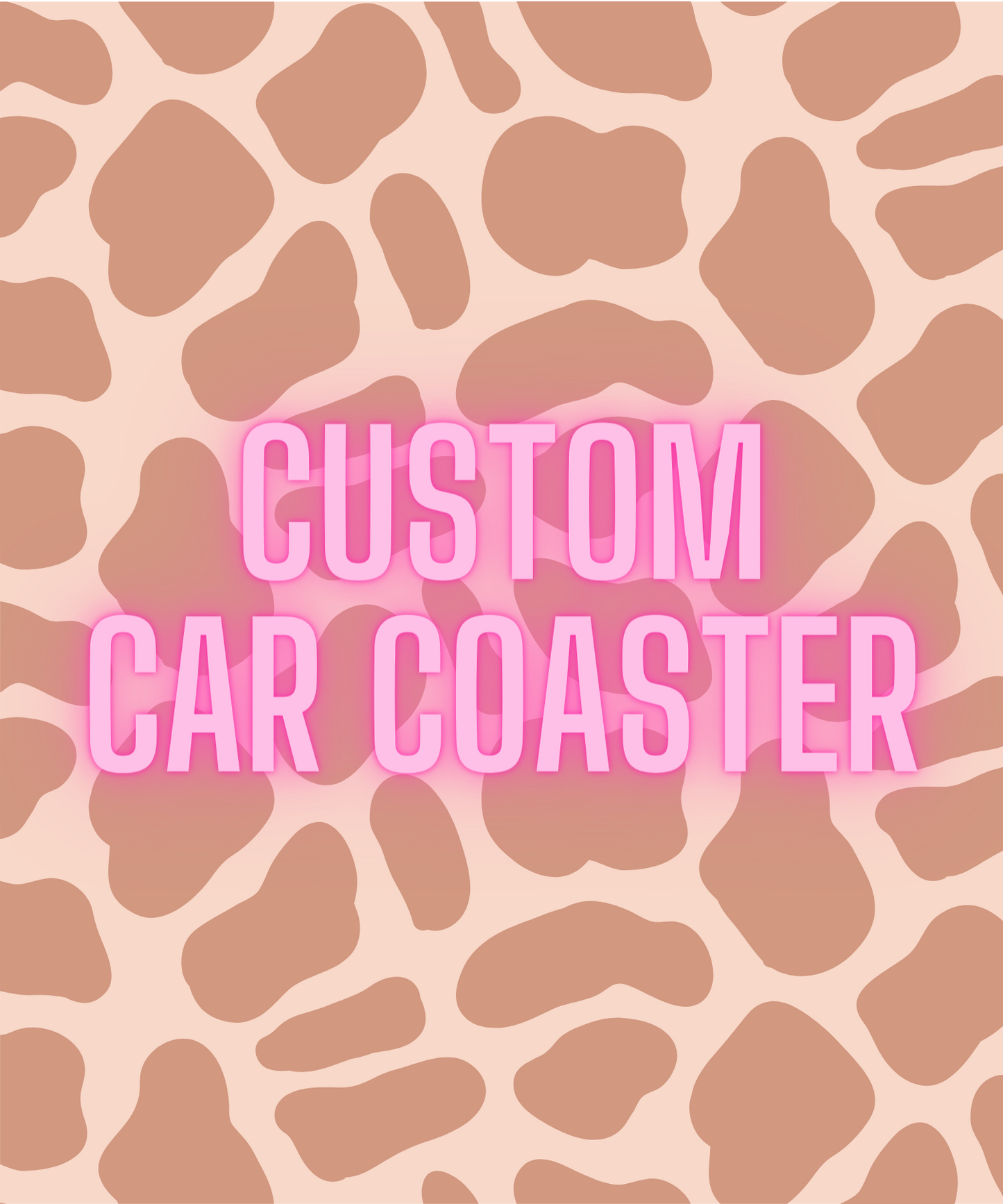 Custom Car Coasters - Set of 2