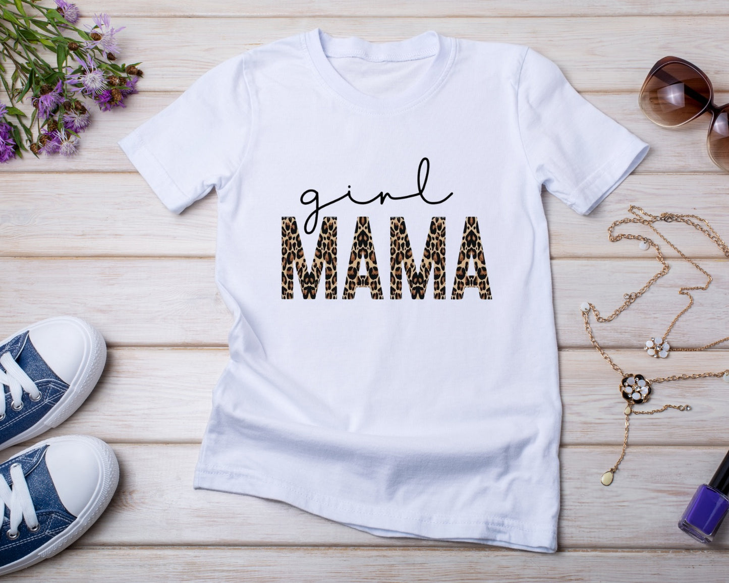 Girl Mama - TShirt or Crewneck Sweatshirt