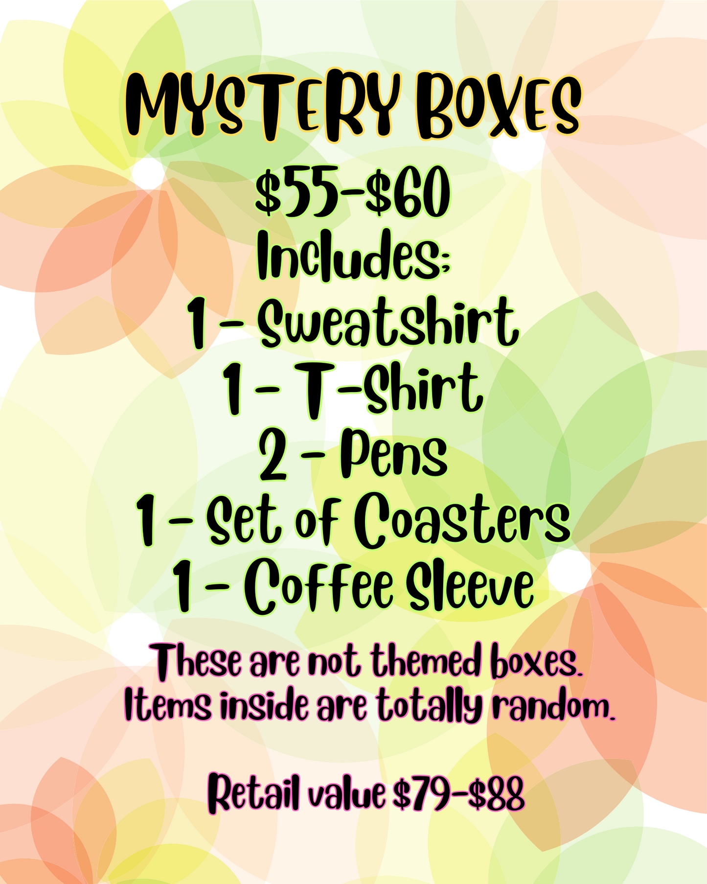 MYSTERY BOXES