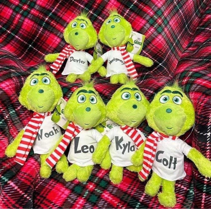 Christmas Stuffies with names