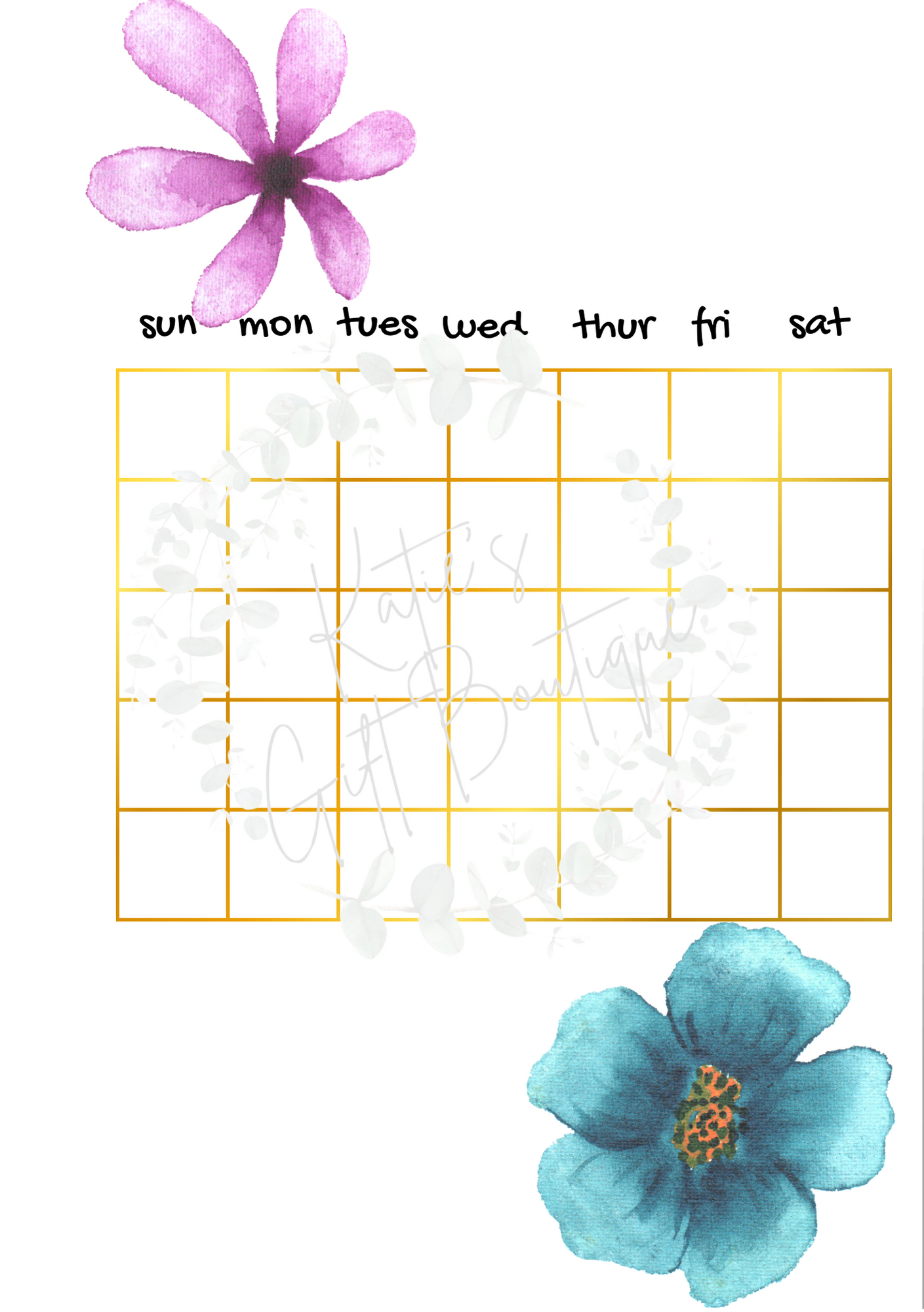 June Spread - Aesthetic