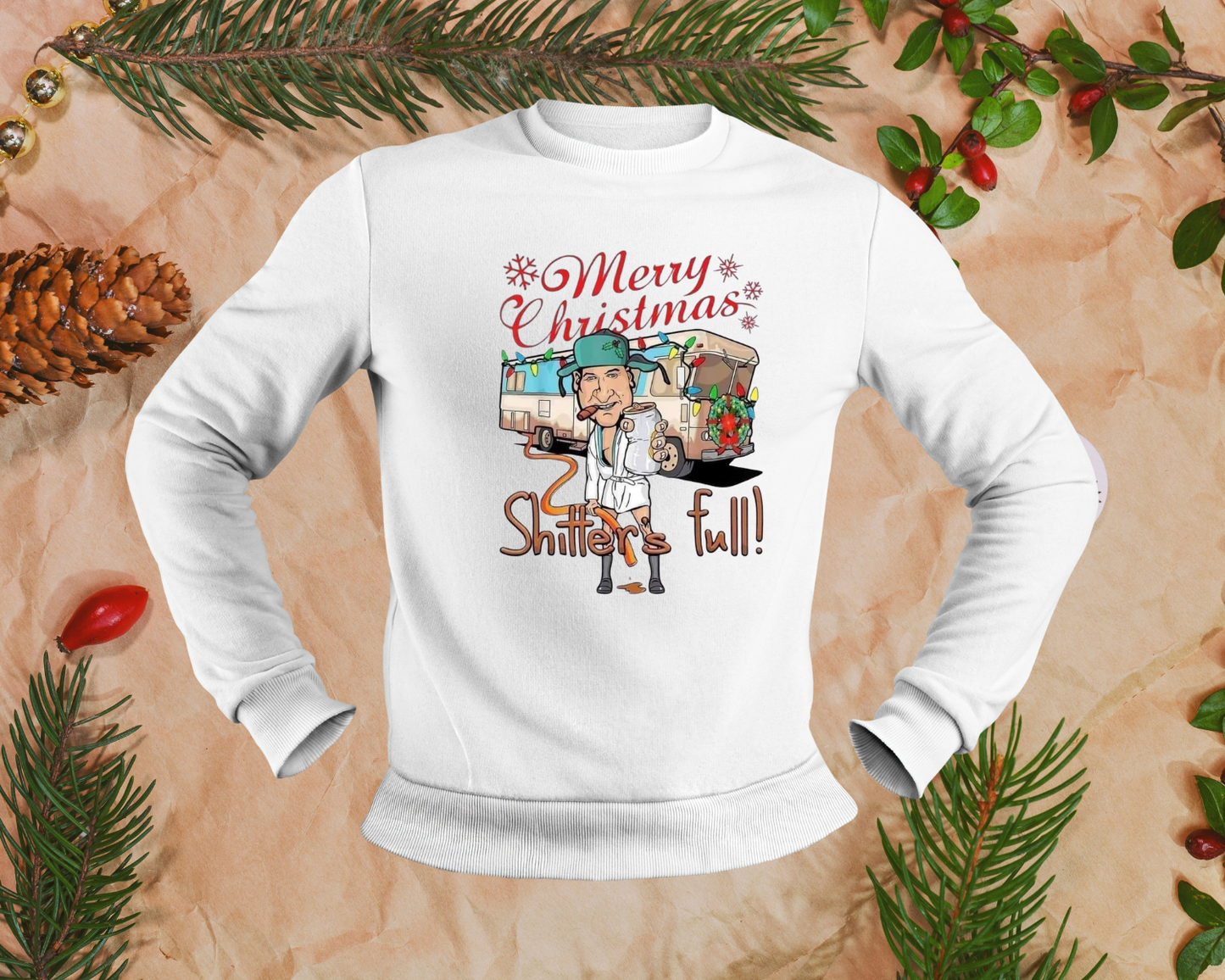 Merry Fetch-mas - TShirt or Crewneck Sweatshirt