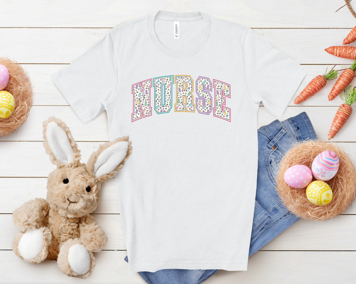 Easter - Peeps - Nurse - TShirt or Crewneck Sweatshirt