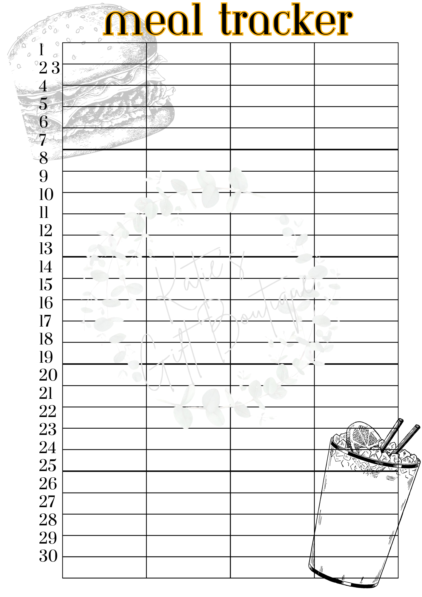 May Spread - Colorful