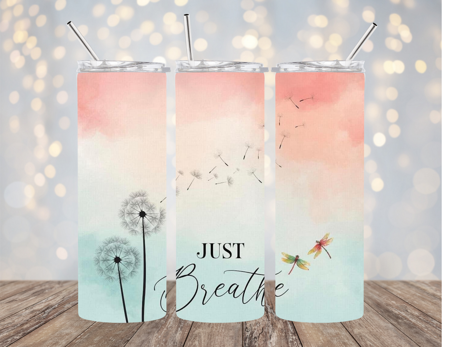 Just Breathe 2 - Tumbler