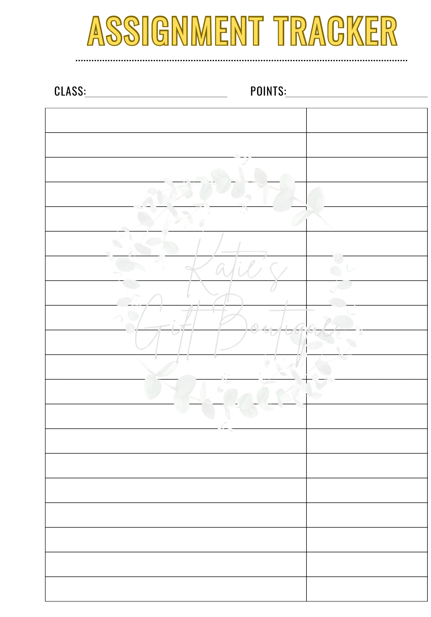 Nursing School Planner Spread