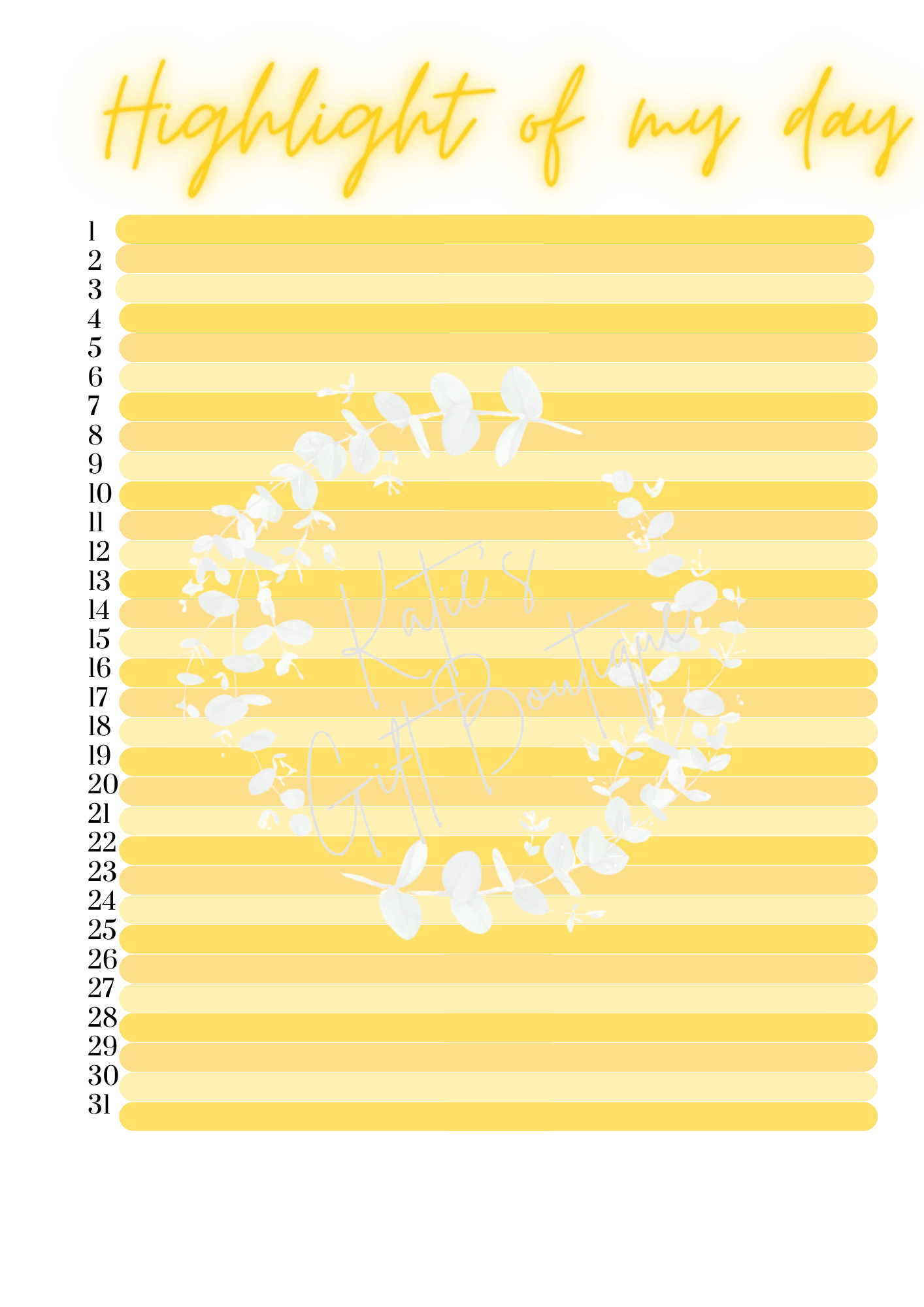 May Spread - Colorful