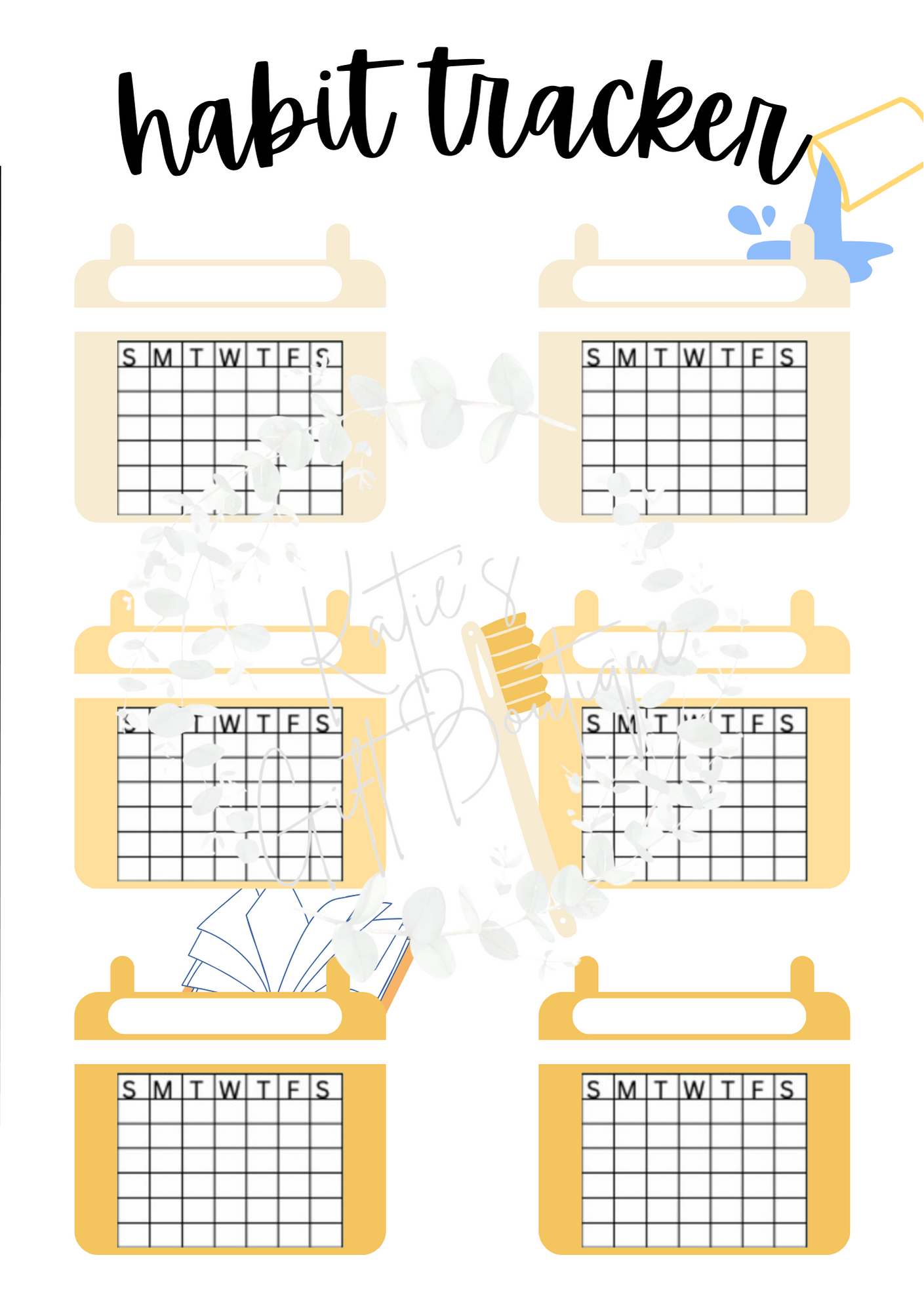 June Spread - Aesthetic