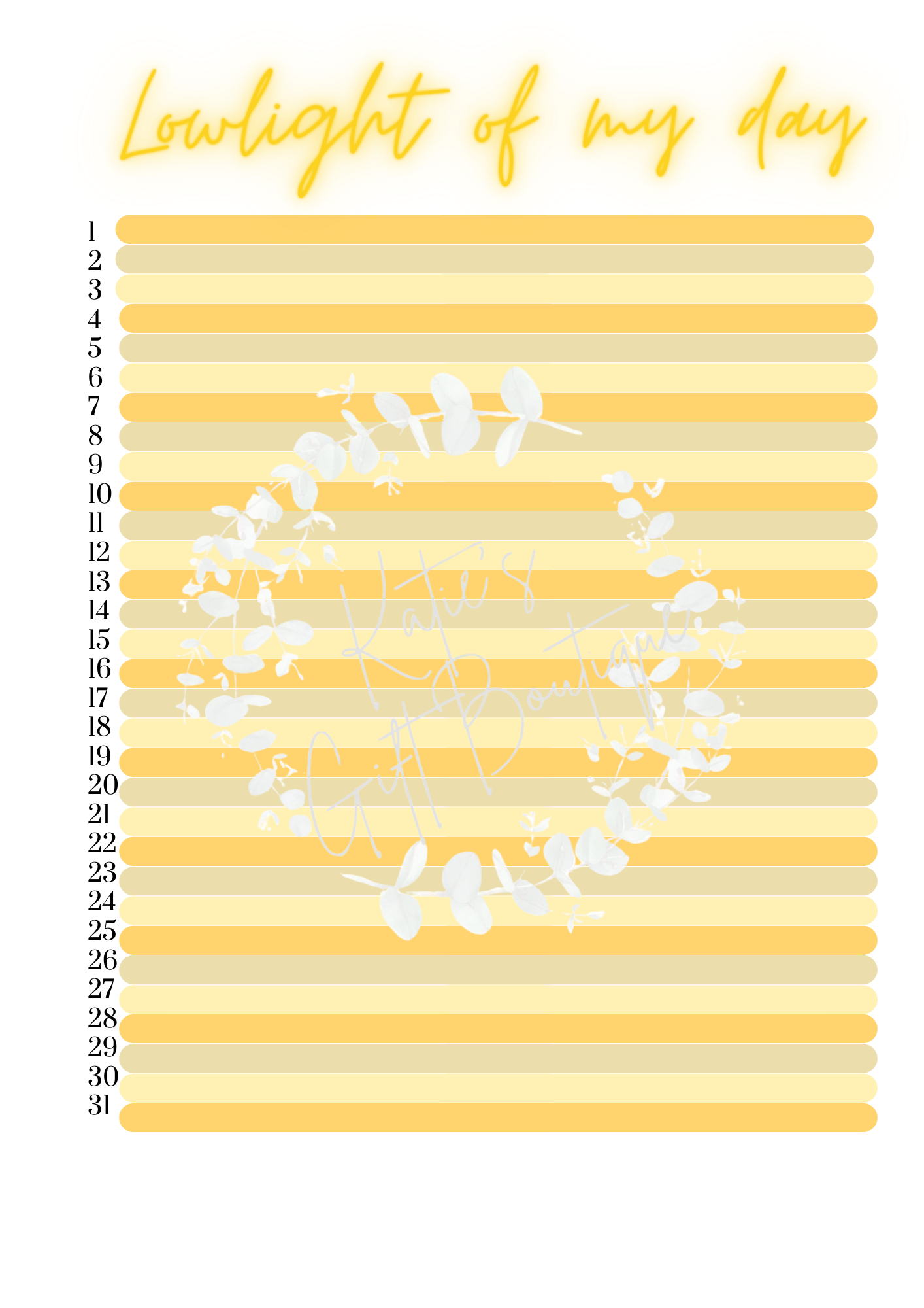 May Spread - Colorful