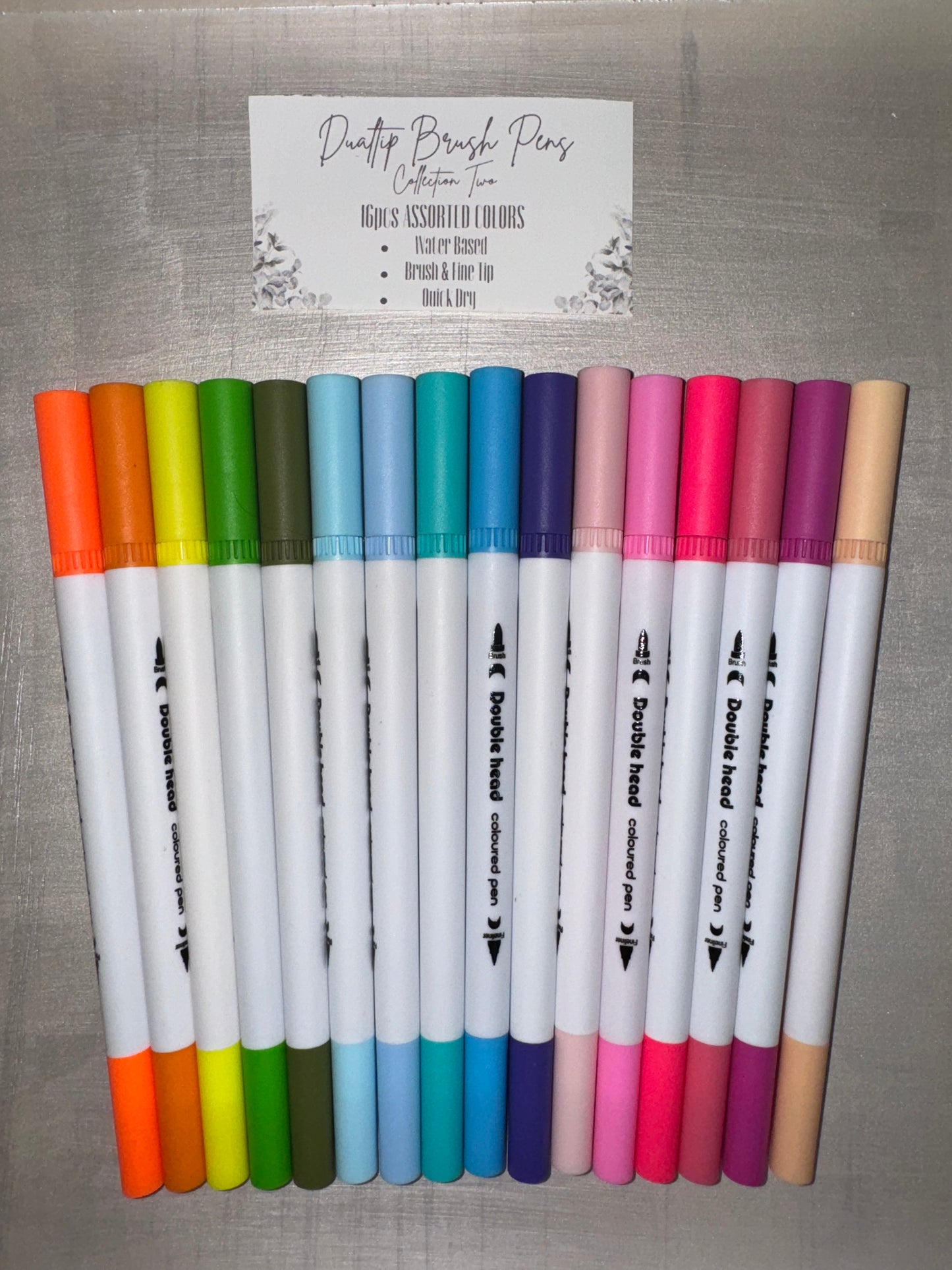 Dual Tipped Brush Pens