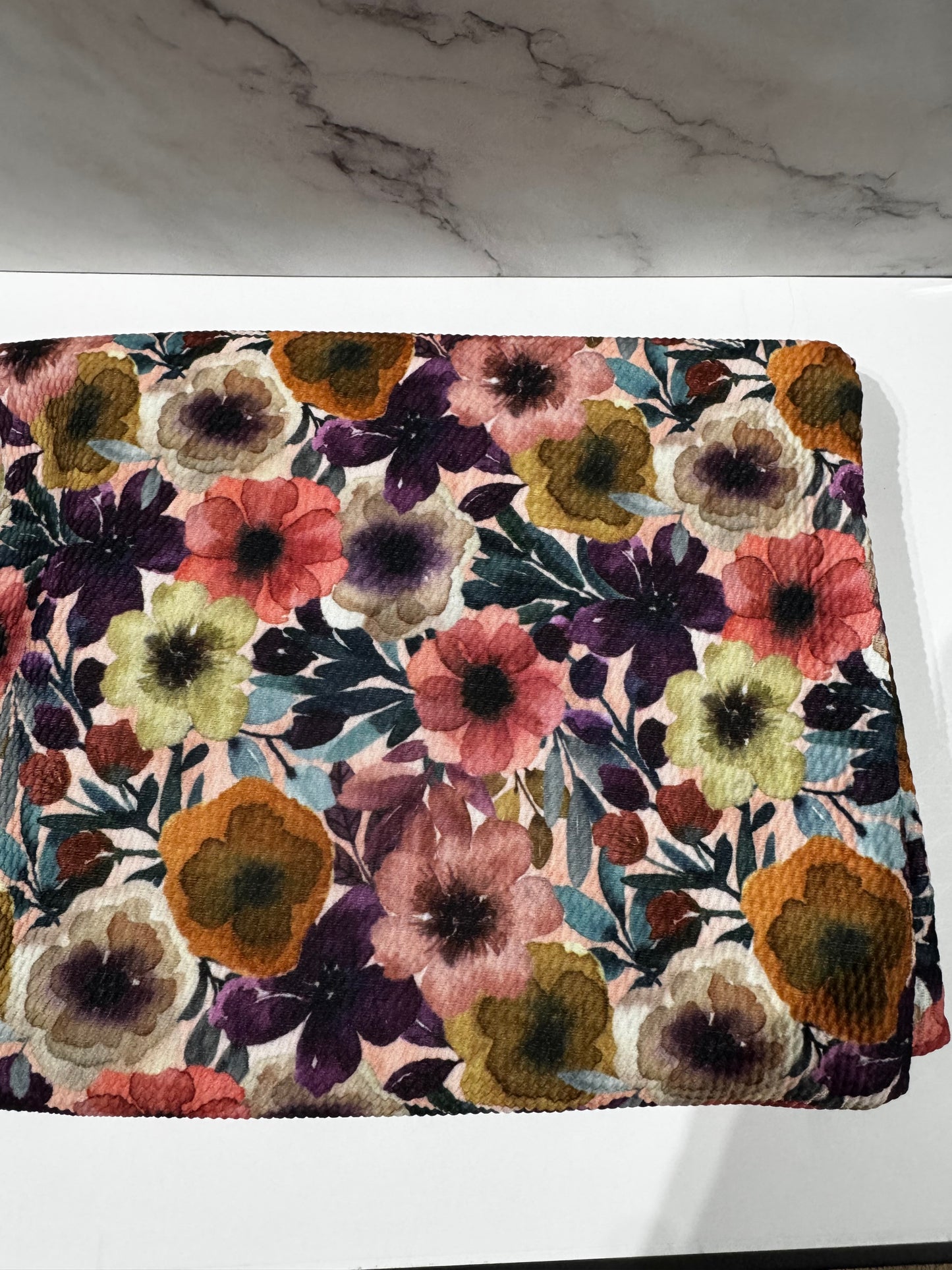 Watercolor Floral - Spring - Scrunchie/Headband