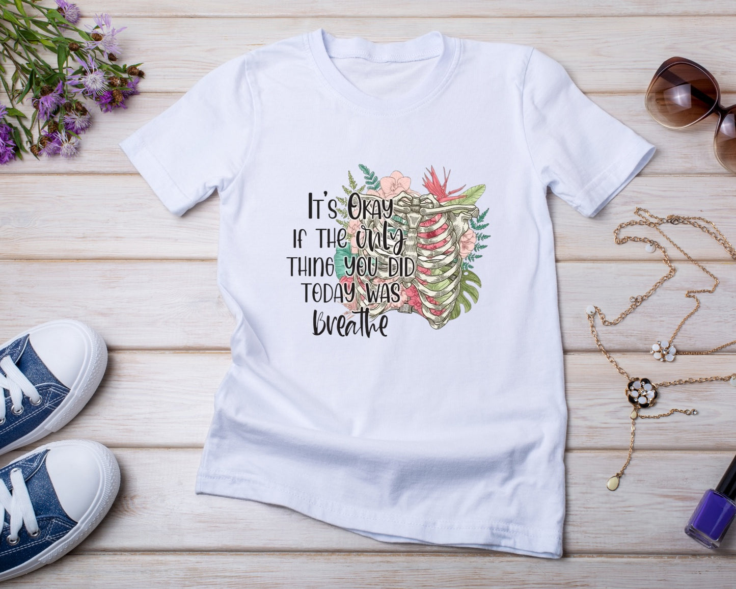 Only Thing Breathe - TShirt or Crewneck Sweatshirt