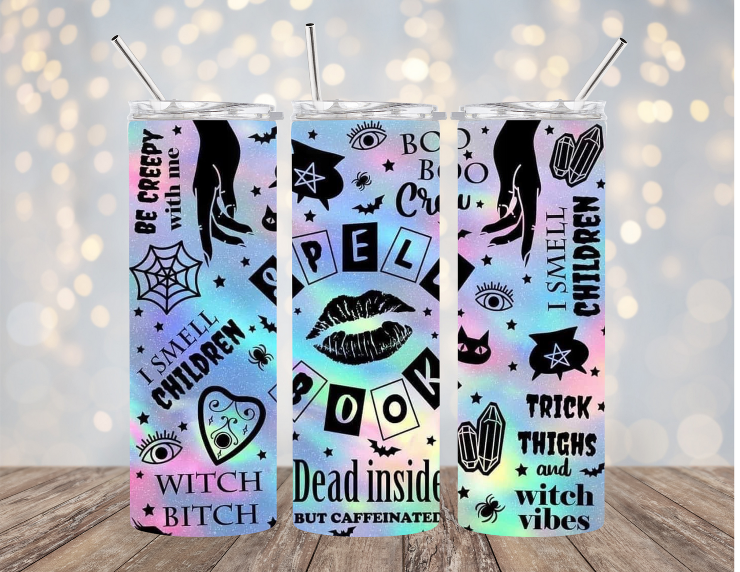 Spell Book - Pastel Colors - Tumbler