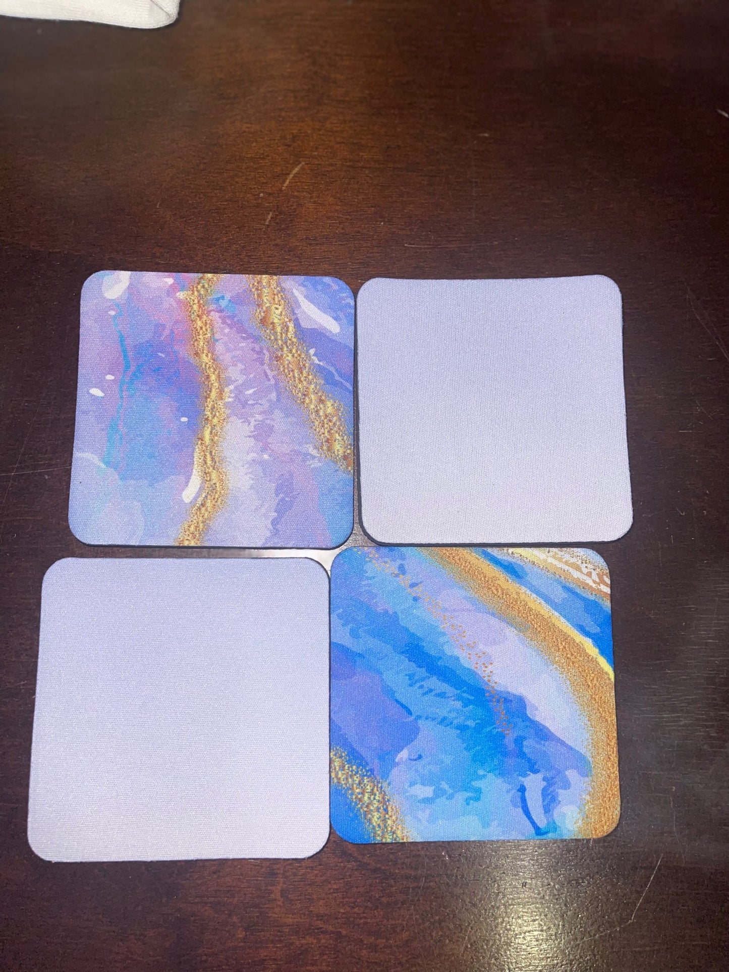 Pastel Geo Coasters