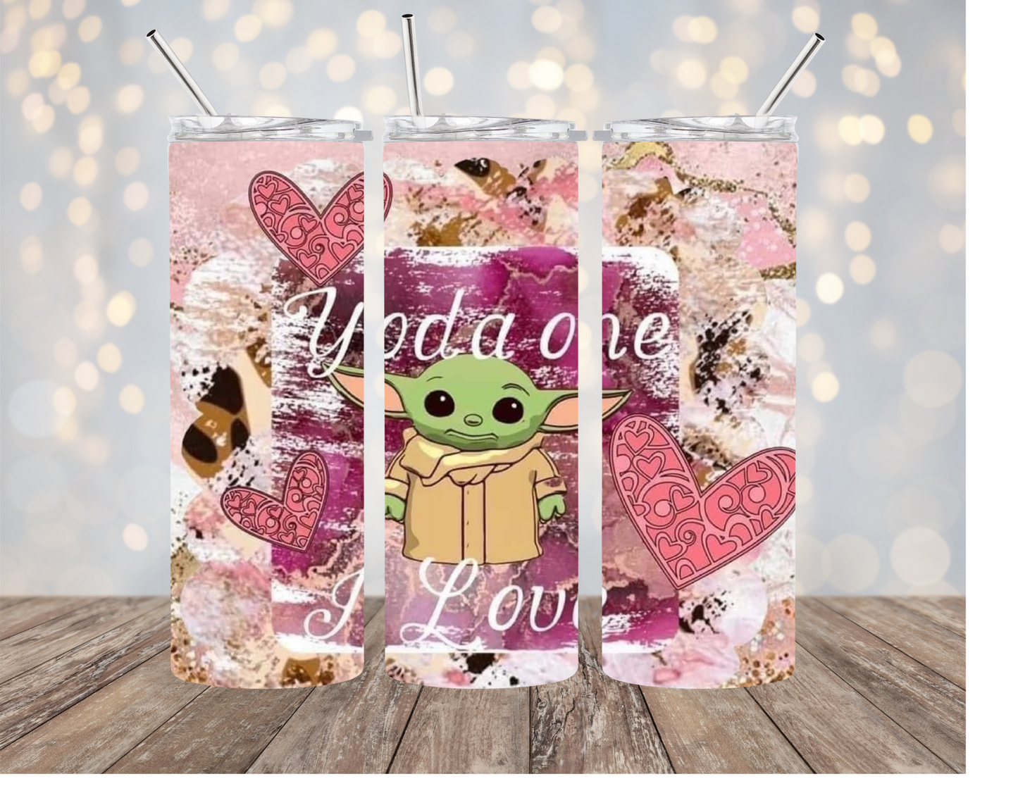 Yoda One I Love - Tumbler