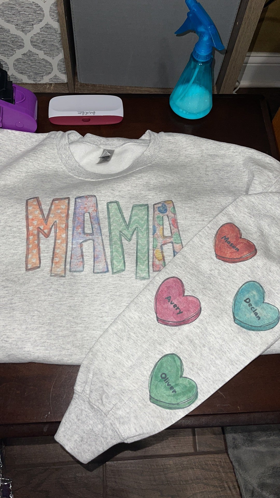 Valentines Mama Sweatshirt