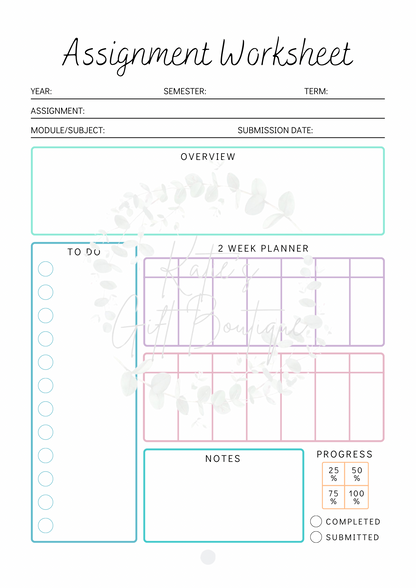 Study Planner