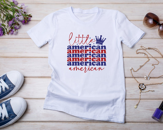 Little American - TShirt or Crewneck Sweatshirt