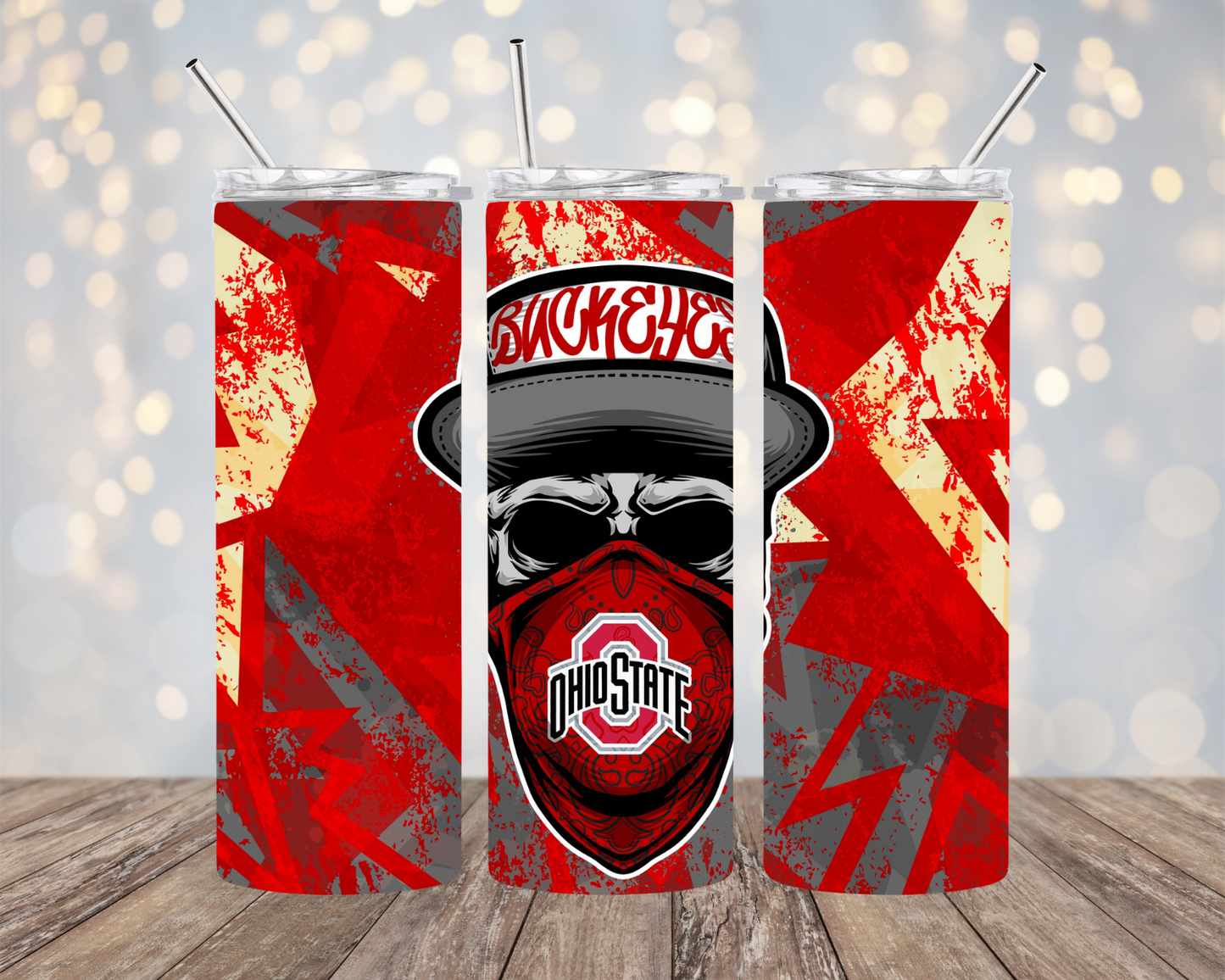 Ohio State Buckeyes Mask - Tumbler