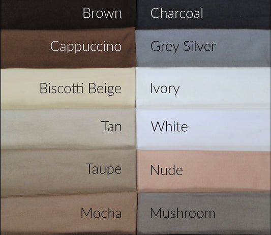 Taupe - Scrunchie/Headband