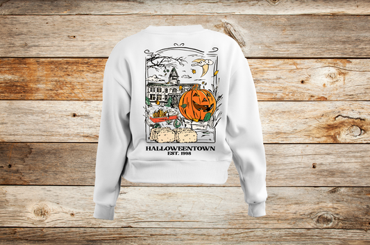 Halloweentown - On the Back - TShirt or Crewneck Sweatshirt