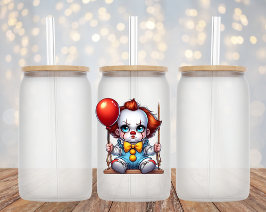 Baby "IT" On Swing- Glass Cup