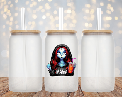 Nightmare Before Christmas "Mama"- Glass Cup