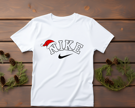 Santa Nike - TShirt or Crewneck Sweatshirt