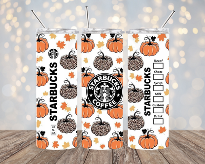 Pumpkin Starbies - Tumbler