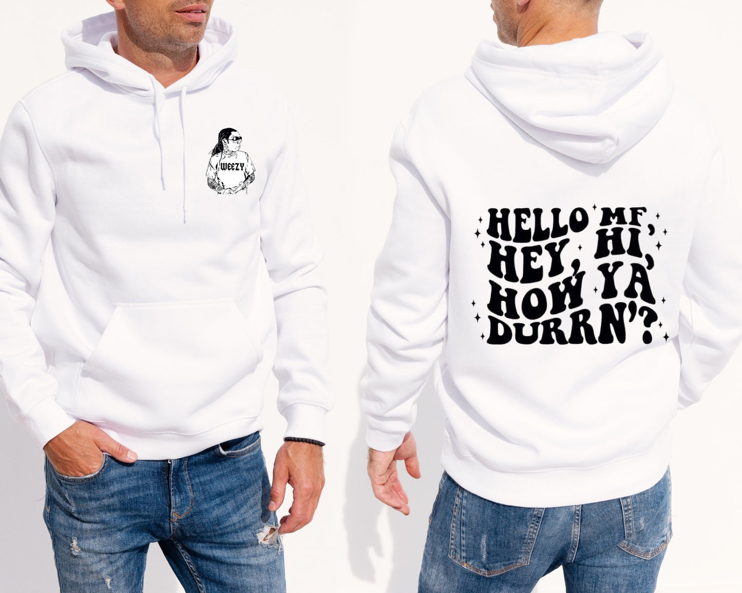 Hello MF - TShirt or Crewneck Sweatshirt