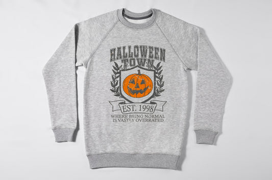 Halloween - Halloween Town Overrated - TShirt or Crewneck Sweatshirt