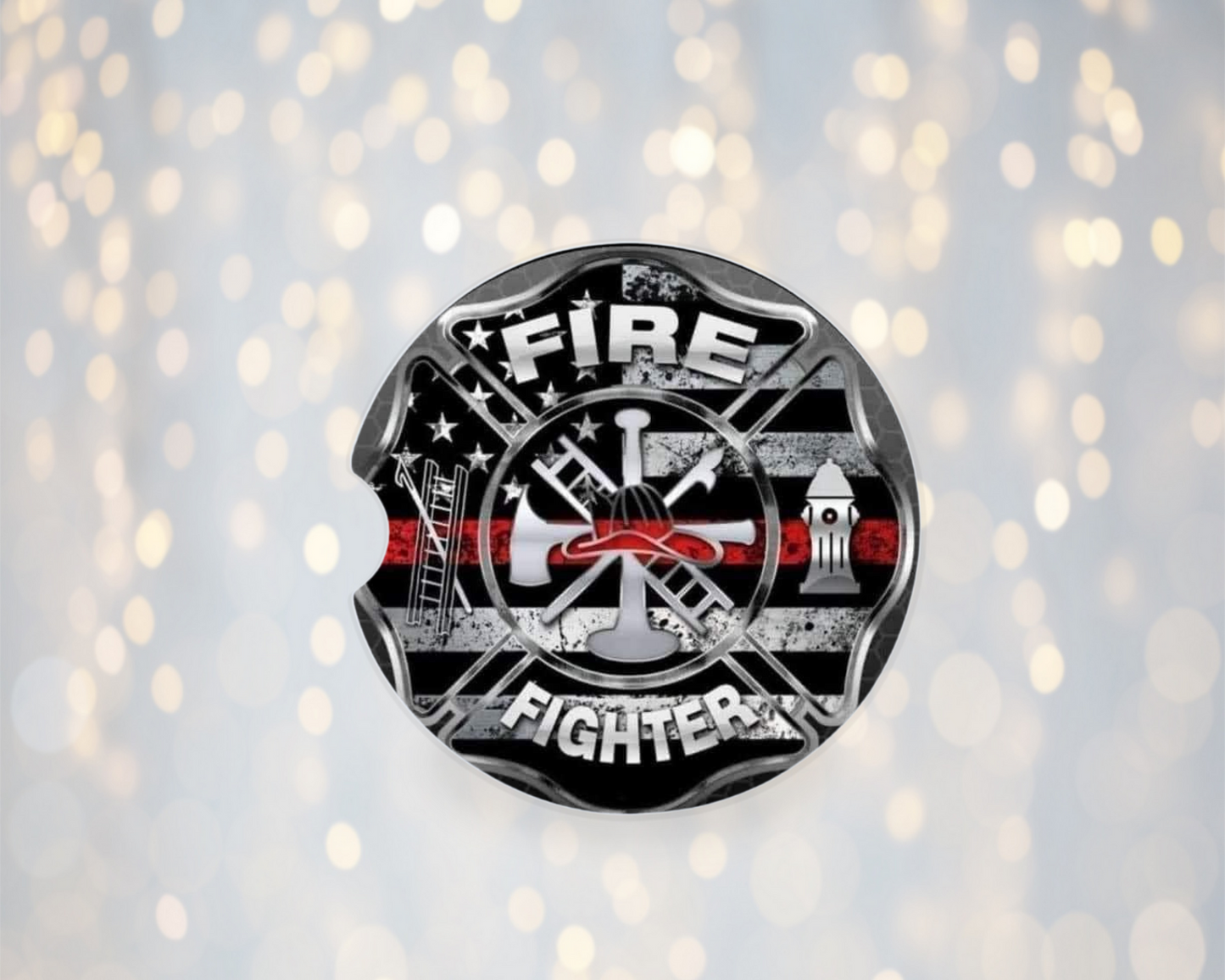 Fire Fighter - Car Coasters