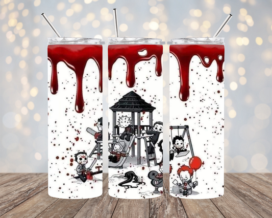 Mini Halloween Horror Characters- Tumbler