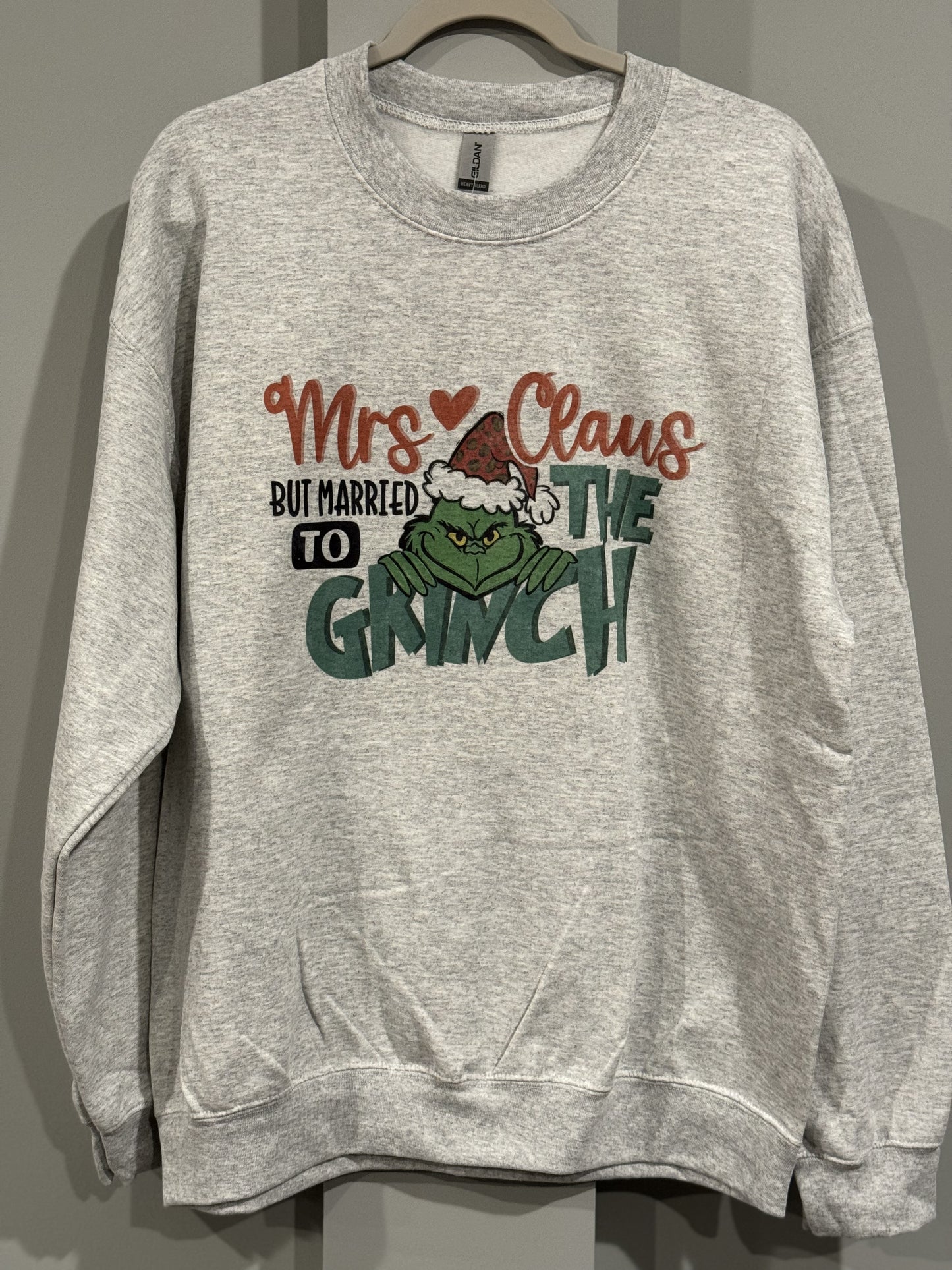 Married to the Grinch Crewneck Sweatshirt