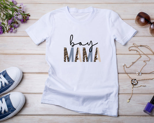 Boy Mama - TShirt or Crewneck Sweatshirt