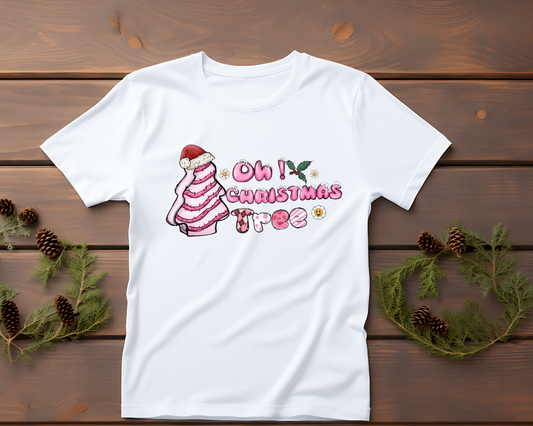 Oh Christmas Tree (snack cake) - TShirt or Crewneck Sweatshirt