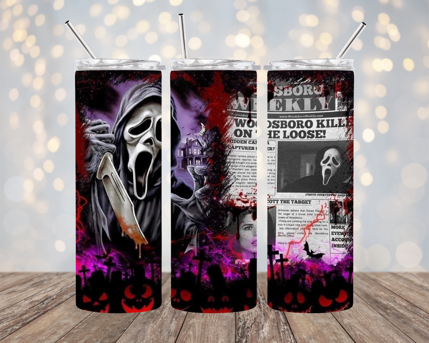 Ghostface/Scream Newspaper - Tumbler