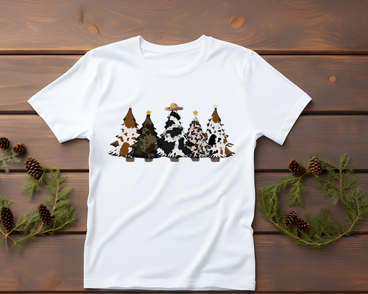 Country Christmas Tree - TShirt or Crewneck Sweatshirt