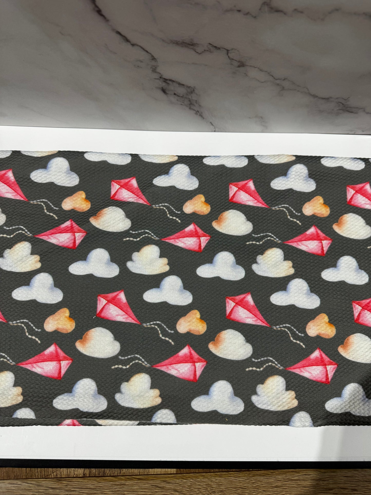 Kites & Clouds - Scrunchie/Headband