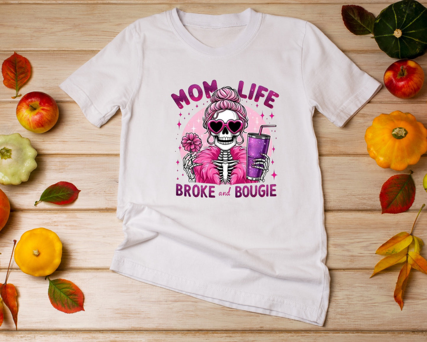 Mom Life Broke - TShirt or Crewneck Sweatshirt