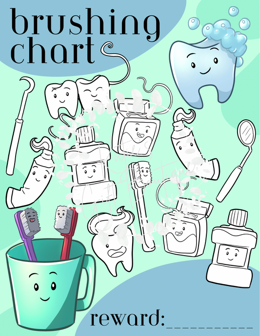 Brushing Teeth Chart