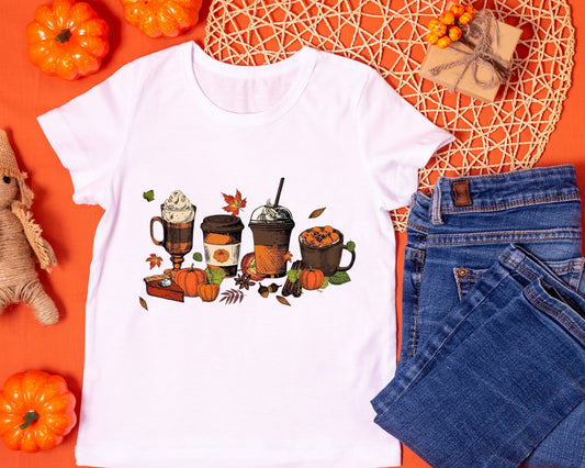 Fall - Coffees - TShirt or Crewneck Sweatshirt