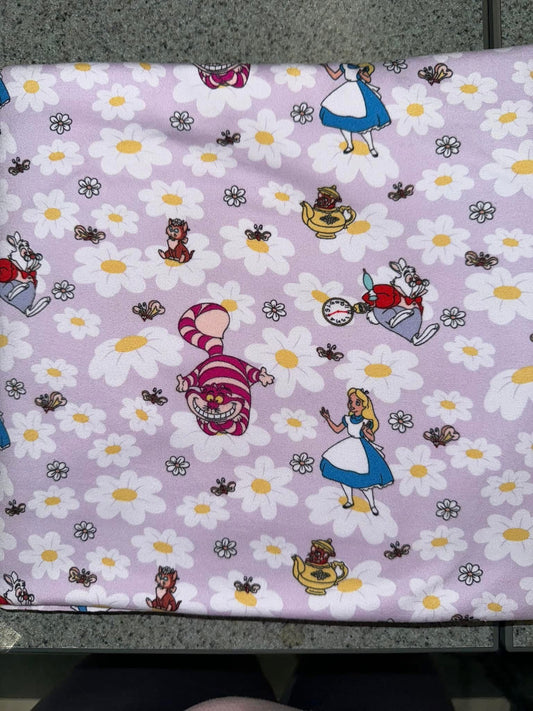 Alice in Wonderland - Purple - Scrunchie/Headband