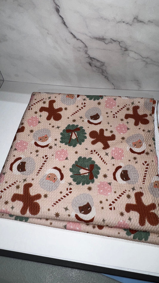 Santas/Wreath/Gingerbread - Scrunchie/Headband