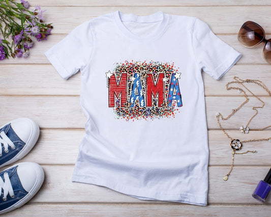 Mama Leopard - TShirt or Crewneck Sweatshirt